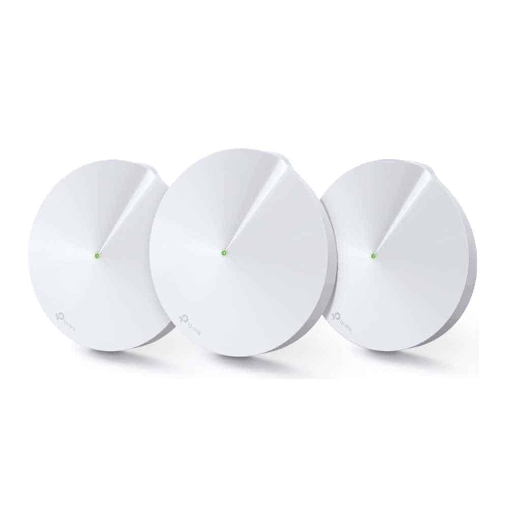 TP-Link Deco M9 Plus Mesh Tri-Band AC2200 Smart Home Hub WiFi System Triple Pack